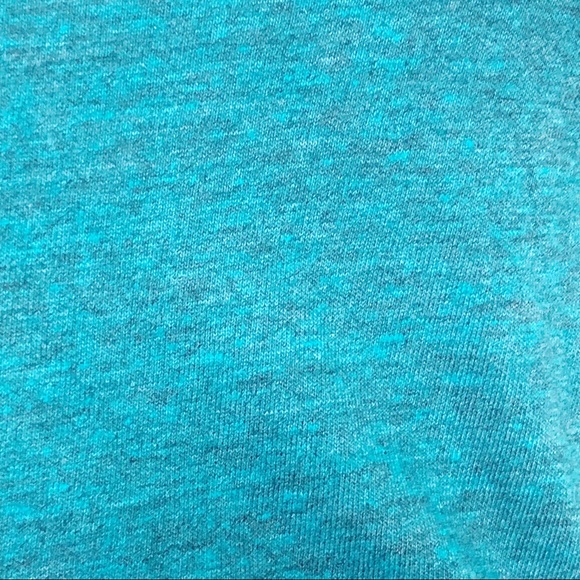 CHASER Teal Scoop Neck Sleeveless Maxi Dress with Tie Waist & Side Slits Medium - Picture 5 of 13